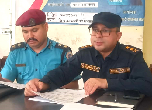 फागुन महिनाको प्रगति विवरण सार्वजनिक, टोल फ्री नम्बर र १०० नम्बरमा फोन गर्न एसपी गौतमको आग्रह